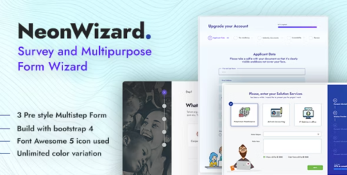 NeonWizard - Questionnaire Multistep Form Wizard