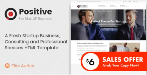 Positive - Consulting and Professional Services HTML Template