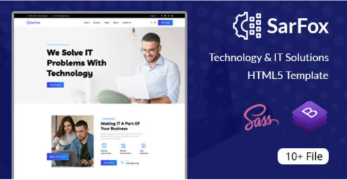 Sarfox - IT Solutions & Technology HTML5 Template