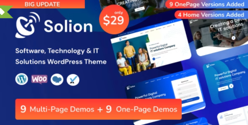 Solion - IT Solutions & Services WordPress