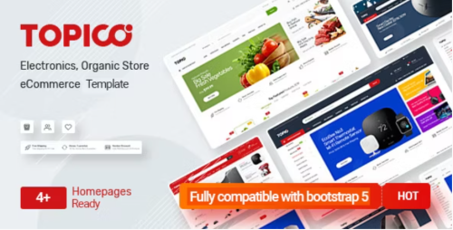 Topico - Multipurpose eCommerce HTML5 Template