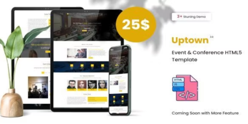 Uptown-Event & Conference Responsive HTML5 Template