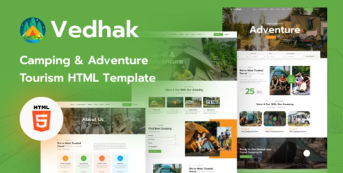 Vedhak - Adventure Tours and Travel HTML Template