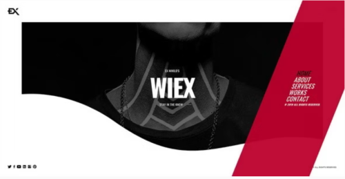 Wiex - Personal Portfolio Template