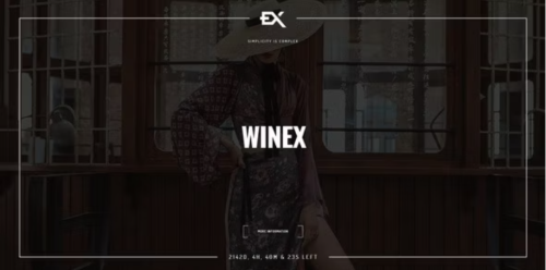 Winex - Creative Coming Soon Template