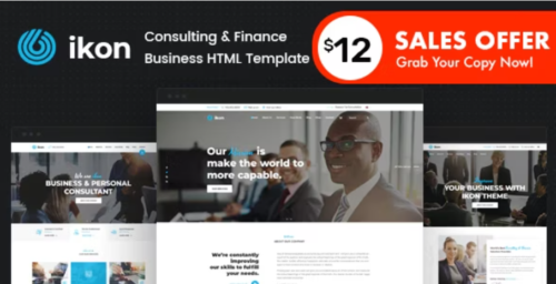ikon - Consulting Business HTML Template