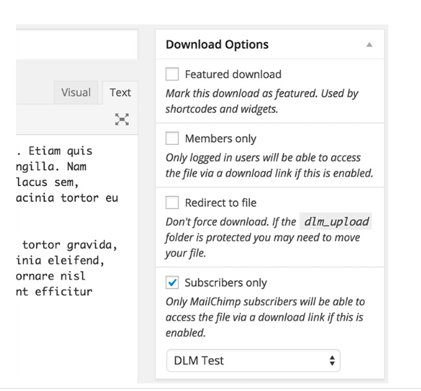 Download Monitor MailChimp Lock 4.1.1