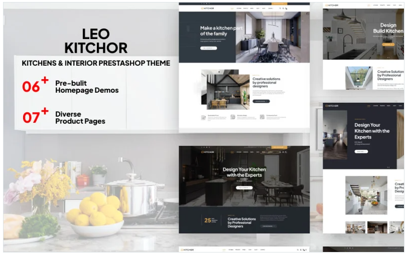 Leo Kitchor - Kitchens & Interior Prestashop Theme