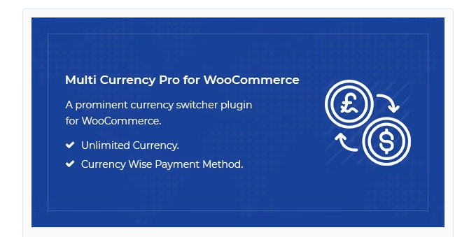 Multi Currency Pro for WooCommerce WordPress Plugin with original license key Activation for lifetime