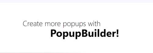 Popup Builder – Recent Sales