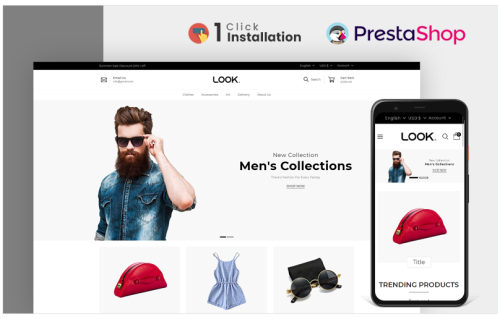 Look Fashion Store PrestaShop Theme