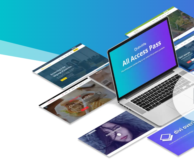 Divi Life All Access Pass(Everything included, Plugins, Templates child themes) original license key activation | Lifetime