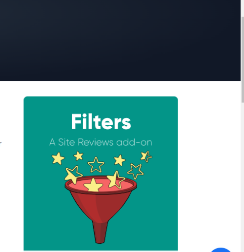 Site Reviews: Review Filters
