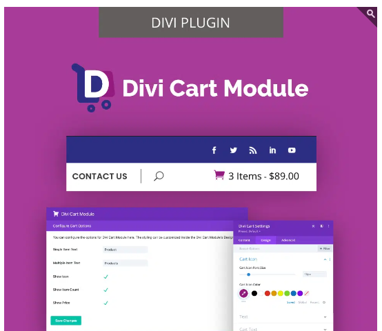Divi Cart Module Wordpress plugin with original license key Activation for lifetime