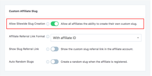SliceWP – Custom Affiliate Slug Add-On
