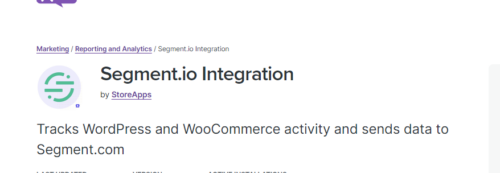 WooCommerce – Segment Connector Integration