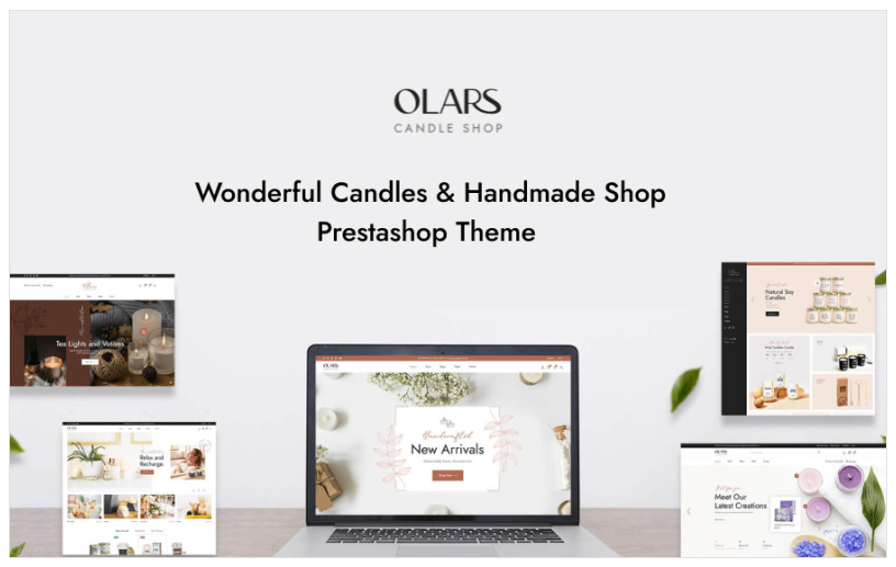 TM Olars - Candles And Handmade Shop Prestashop Theme