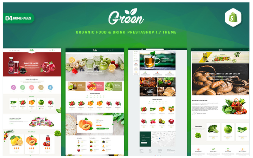 GreenLife - Organic Food & Drink PrestaShop Theme