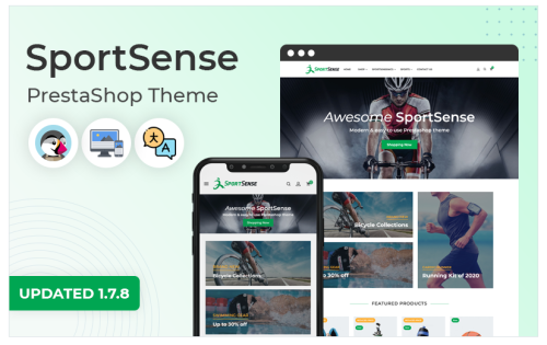 SportSense - MultiPurpose Responsive Prestashop Theme
