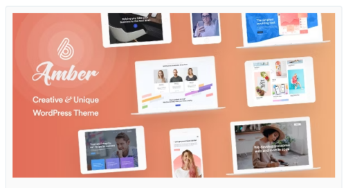Amber Six | Creative and Multipurpose WordPress Theme