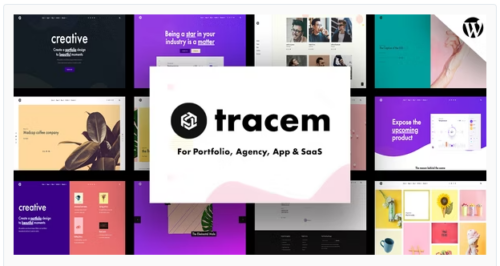 Tracem - Elementor Agency & Portfolio WordPress Theme