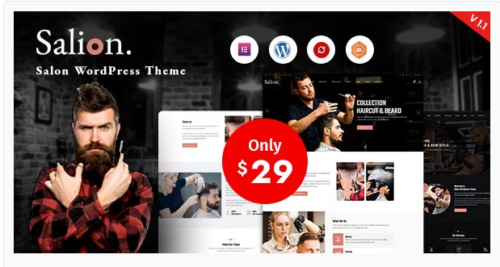 Salion – Hair Salon WordPress Theme