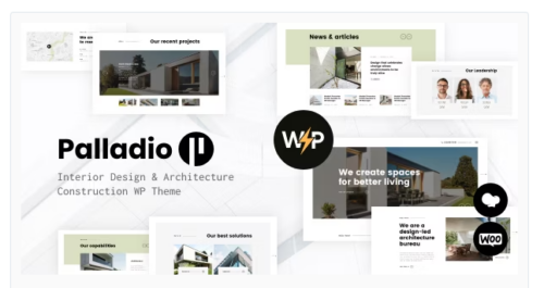 Palladio | Interior Design & Architecture Construction WordPress Theme