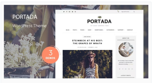 Portada - Blog WordPress Theme