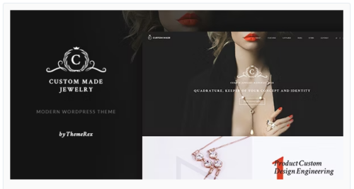 Custom Made | Jewelry Manufacturer and Store WordPress Theme