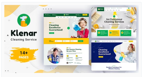 Klenar – Cleaning Services WordPress Theme + RTL