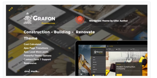 Grafon - Construction Building Renovate Wordpress Theme