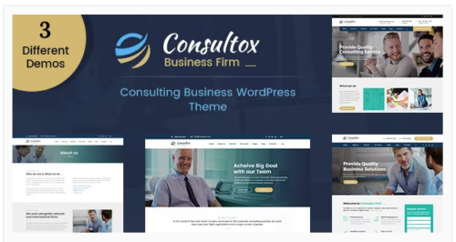 Consultox - Consulting Business WordPress Theme