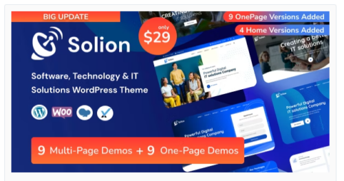 Solion - IT Solutions & Services WordPress