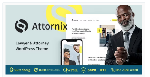Attornix - Attorney & Lawyer WordPress Theme