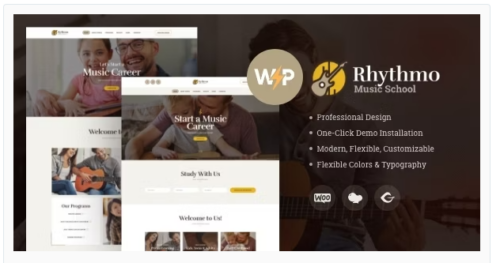 Rythmo | Arts & Music School WordPress Theme