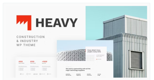 Heavy - Construction and Industrial WordPress Theme