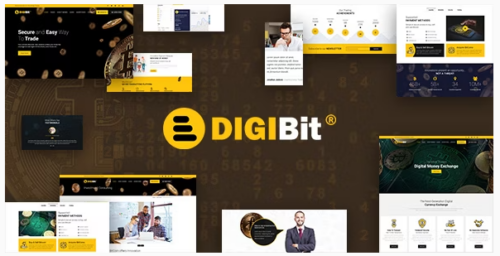 DigiBit - Bitcoin Trading WordPress Theme