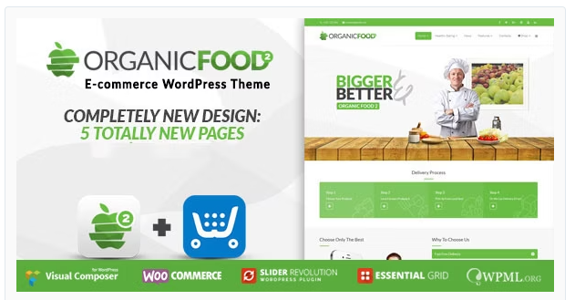 Organic Food | Farm Business Eco WordPress Theme