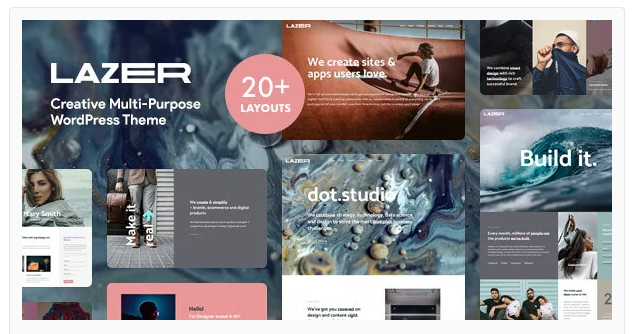 Lazer - Creative Multi-Purpose WordPress Theme