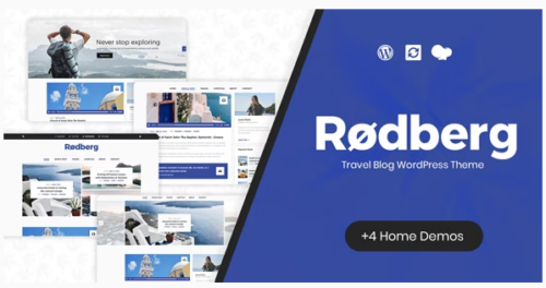 Rodberg - Travel Blog WordPress Theme