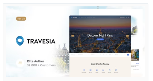 Travesia | A Travel Agency and Booking WordPress Theme