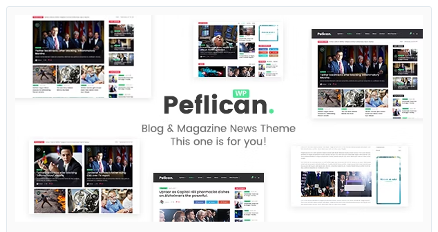 Peflican - A Newspaper and Magazine WordPress Theme