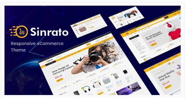 Sinrato - Electronics Theme for WooCommerce WordPress