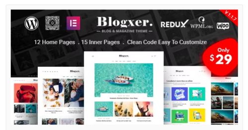 Bloxer - Blog & Magazine WordPress Theme