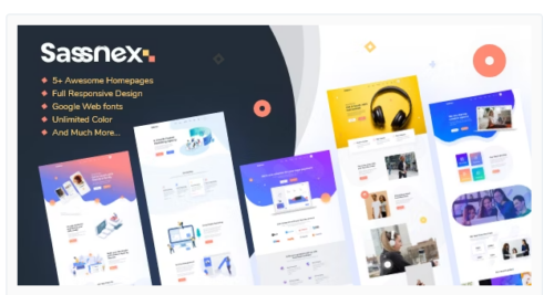 Sassnex - Multi-concept WordPress Theme for App, Saas & Startup