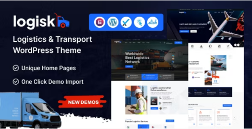 Logisk - Transport & Logistics WordPress Theme