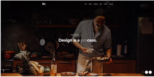 Foodex - One Page Restaurant WordPress Theme