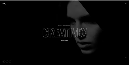 Creativex - A Bold Portfolio WordPress Theme