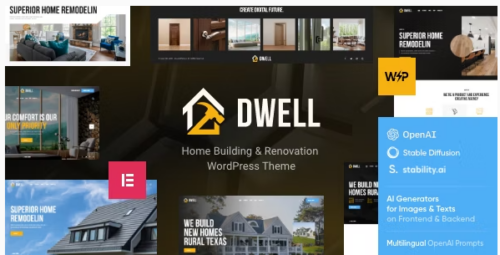 Dwell - Building, Construction & Renovation Theme