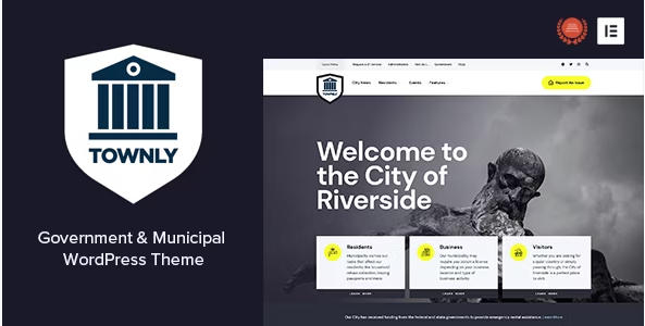 Townly - Government & Municipal WordPress Theme